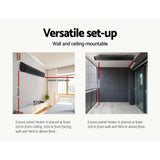 darrahopens Appliances > Heaters Devanti Electric Infrared Radiant Strip Heater 3200W Panel Heat Bar Remote Control