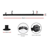 darrahopens Appliances > Heaters Devanti Electric Infrared Radiant Strip Heater 3200W Panel Heat Bar Remote Control
