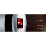darrahopens Appliances > Heaters Devanti Electric Radiant Heater Patio Strip Heaters Infrared Indoor Outdoor Patio Remote Control 2000W