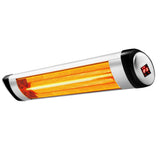 darrahopens Appliances > Heaters Devanti Electric Radiant Heater Patio Strip Heaters Infrared Indoor Outdoor Patio Remote Control 2000W
