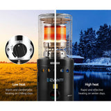 darrahopens Appliances > Heaters Devanti Gas Patio Outdoor Heater Propane Butane LPG Portable Heater Stand Steel Black