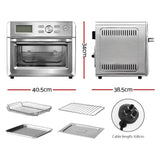 darrahopens Appliances > Kitchen Appliances 20L Air Fryer Convection Oven LCD Fryers Kitchen Cooker Accessories