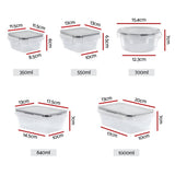 Darrahopens Appliances > Kitchen Appliances 5-star chef 16PCS Airtight Food Storage Container