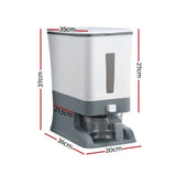 Darrahopens Appliances > Kitchen Appliances 5-Star Chef Rice Cereal Dispenser Grain Container 12KG
