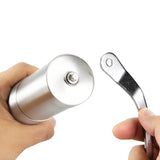 Darrahopens Appliances > Kitchen Appliances Coffee Bean Grinder - Stainless Steel Ceramic Burr Manual Hand Crank Nut Mill