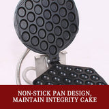 Darrahopens Appliances > Kitchen Appliances Commercial Electric Egg Puff Bubble Cake Waffle Egg Maker Machine Nonstick