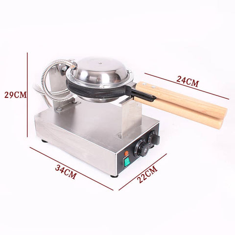 Darrahopens Appliances > Kitchen Appliances Commercial Electric Egg Puff Bubble Cake Waffle Egg Maker Machine Nonstick