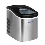 darrahopens Appliances > Kitchen Appliances Devanti 2.4L Stainless Steel Portable Ice Cube Maker