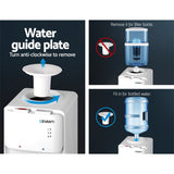 darrahopens Appliances > Kitchen Appliances Devanti 22L Water Cooler Dispenser Hot Cold Taps Purifier Filter Replacement