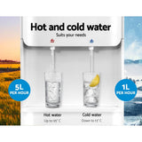 darrahopens Appliances > Kitchen Appliances Devanti 22L Water Cooler Dispenser Hot Cold Taps Purifier Filter Replacement
