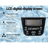 darrahopens Appliances > Kitchen Appliances Devanti 2L Portable Ice Cuber Maker & Water Dispenser - Silver