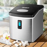 darrahopens Appliances > Kitchen Appliances Devanti 3.2L Stainless Steel Portable Ice Cube Maker