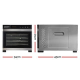 darrahopens Appliances > Kitchen Appliances DEVANTi 6 Trays Commercial Food Dehydrator Stainless Steel Fruit Dryer