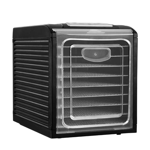 darrahopens Appliances > Kitchen Appliances Devanti 9 Tray Food Dehydrators Commercial Beef Jerky Maker Fruit Dryer Black
