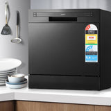 darrahopens Appliances > Kitchen Appliances Devanti Benchtop Dishwasher Counter Bench Top Freestanding Dish Washer 8 Place