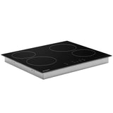 Darrahopens Appliances > Kitchen Appliances Devanti Ceramic Cooktop 60cm Electric Cooker 4 Burner Stove Hob Touch Control