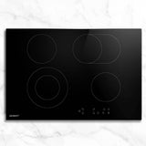 Darrahopens Appliances > Kitchen Appliances Devanti Ceramic Cooktop 77cm Electric Cooker 4 6 Burner Stove Hob Touch Control