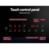 Darrahopens Appliances > Kitchen Appliances Devanti Ceramic Cooktop 77cm Electric Cooker 4 6 Burner Stove Hob Touch Control