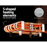 darrahopens Appliances > Kitchen Appliances Devanti Commercial Electric Deep Fryer Twin Frying Basket Chip Cooker Countertop