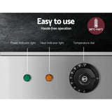 darrahopens Appliances > Kitchen Appliances Devanti Commercial Food Warmer Bain Marie Electric Buffet Pan Stainless Steel
