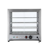 darrahopens Appliances > Kitchen Appliances Devanti Commercial Food Warmer Pie Hot Display Showcase Cabinet Stainless Steel
