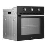 Darrahopens Appliances > Kitchen Appliances Devanti Electric Built In Wall Oven 60cm Convection Grill Ovens Stainless Steel