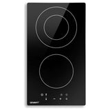 darrahopens Appliances > Kitchen Appliances Devanti Electric Ceramic Cooktop 30cm Kitchen Cooker Cook Top Hob Touch Control 3-Zones