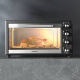 darrahopens Appliances > Kitchen Appliances Devanti Electric Convection Oven Bake Benchtop Rotisserie Grill 45L