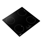 Darrahopens Appliances > Kitchen Appliances Devanti Electric Induction Cooktop 60cm Ceramic 4 Zones Stove Cook Top Hot Plate
