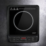 Darrahopens Appliances > Kitchen Appliances Devanti Electric Induction Cooktop Portable Cook Top Ceramic Kitchen Hot Plate