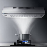 darrahopens Appliances > Kitchen Appliances DEVANTI Fixed Range Hood Rangehood Stainless Steel Kitchen Canopy 60cm 600mm