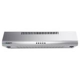 darrahopens Appliances > Kitchen Appliances DEVANTI Fixed Range Hood Rangehood Stainless Steel Kitchen Canopy 60cm 600mm