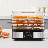 darrahopens Appliances > Kitchen Appliances Devanti Food Dehydrator with 5 Trays - Silver