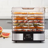 darrahopens Appliances > Kitchen Appliances Devanti Food Dehydrator with 7 Trays - Silver