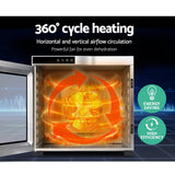 darrahopens Appliances > Kitchen Appliances Devanti Food Dehydrators Beef Jerky Dehydrator Fruit Dryer Stainless Steel