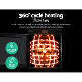 darrahopens Appliances > Kitchen Appliances Devanti Food Dehydrators Stainless Steel Jerky Dehydrator Fruit Dryer 10 Trays
