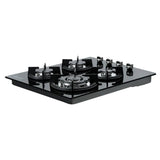 darrahopens Appliances > Kitchen Appliances Devanti Gas Cooktop 60cm 4 Burner Glass Cook Top Cooker Stove Hob NG LPG Black