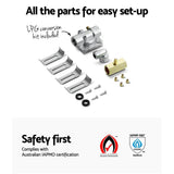 darrahopens Appliances > Kitchen Appliances Devanti Gas Cooktop 90cm Kitchen Stove Cooker 5 Burner Stainless Steel NG/LPG Silver