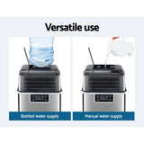Darrahopens Appliances > Kitchen Appliances Devanti Ice Maker Machine Commercial Portable Ice Cube Tray Countertop 3.2L