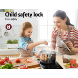 Darrahopens Appliances > Kitchen Appliances Devanti Induction Cooktop 30cm Electric Stove Ceramic Cook Top Kitchen Cooker