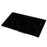 Darrahopens Appliances > Kitchen Appliances Devanti Induction Cooktop 90cm Electric Cooker Ceramic 5 Zones Stove Hot Plate