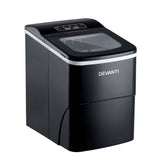 darrahopens Appliances > Kitchen Appliances DEVANTi Portable Ice Cube Maker Machine 2L Home Bar Benchtop Easy Quick Black
