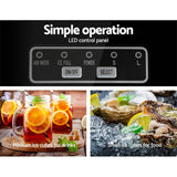 darrahopens Appliances > Kitchen Appliances Devanti Portable Ice Cube Maker - Silver