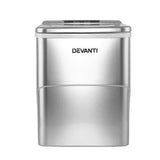 darrahopens Appliances > Kitchen Appliances Devanti Portable Ice Cube Maker - Silver