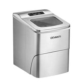 darrahopens Appliances > Kitchen Appliances Devanti Portable Ice Cube Maker - Silver