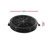 darrahopens Appliances > Kitchen Appliances Devanti Pyramid Range Hood Rangehood Carbon Charcoal Filters Replacement For Ductless Ventless