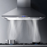 darrahopens Appliances > Kitchen Appliances Devanti Range Hood Commercial Rangehood BBQ Hoods Kitchen Alfresco Canopy 1500mm