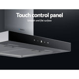 darrahopens Appliances > Kitchen Appliances Devanti Rangehood 600mm Range Hood 60cm Stainless Steel Glass Kitchen Canopy