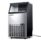 darrahopens Appliances > Kitchen Appliances Devanti Stainless Steel Commercial Ice Cube Maker