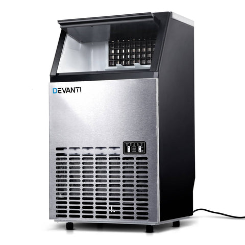 darrahopens Appliances > Kitchen Appliances Devanti Stainless Steel Commercial Ice Cube Maker